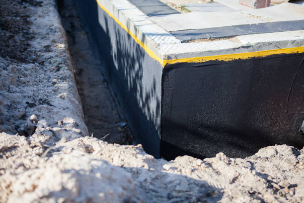 Residential Waterproofing installation at a Midland, VA home by SJ Waterproofing Pros